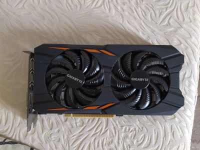 Лот: 16063951. Фото: 1. Gigabyte Geforce GTX 1050 ti. Видеокарты