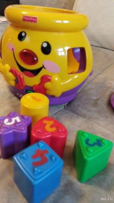 Лот: 18281431. Фото: 1. Горшочек и пианино Fisher price. Развивающие