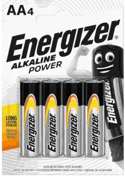 Лот: 17951171. Фото: 1. Батарейки АА 4шт Energizer. Батарейки, аккумуляторы, элементы питания