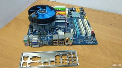 Лот: 18196106. Фото: 1. Материнская плата Gigabyte GA-EG41MF-US2H. Материнские платы