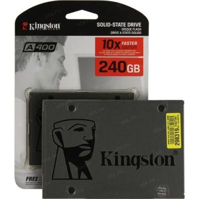 Лот: 15333923. Фото: 1. Накопитель SSD Kingstron A400... SSD-накопители