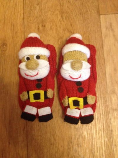 Лот: 6720317. Фото: 1. Детские носочки Дед Мороз. Размер... Чулочно-носочные изделия