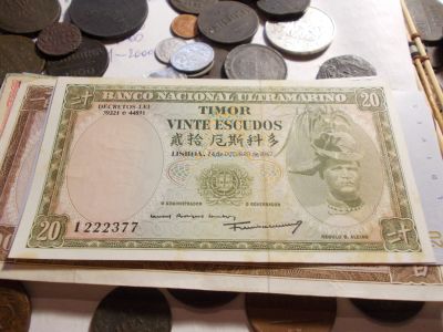 Лот: 16543377. Фото: 1. Редкие 20 эскудо-1967 года, отличные... Азия