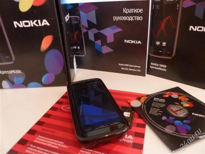 Лот: 2661869. Фото: 1. Nokia 5800 максимальная комплектация. Смартфоны