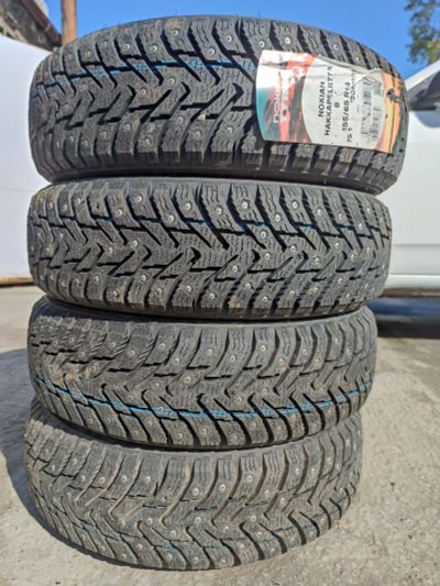Лот: 19455887. Фото: 1. Nokian Hakkapellita 8 155/65 r14. Шины