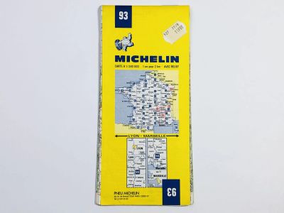 Лот: 23281085. Фото: 1. Michelin. Carte A 1/200 000. Lyon-Marseille... Карты и путеводители