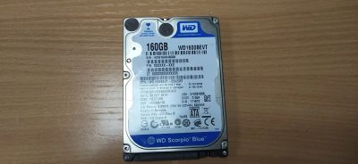 Лот: 17825152. Фото: 1. Жесткий диск HDD 160gb ноутбука... Жёсткие диски (HDD)