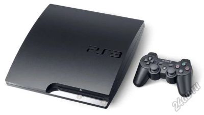 Лот: 5842326. Фото: 1. sony playstation 3 slim 320gb... Консоли