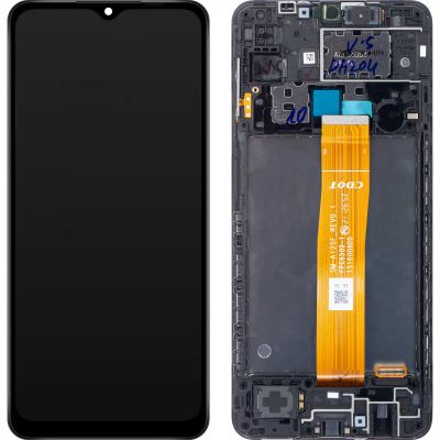 Лот: 20529552. Фото: 1. Дисплей Samsung Galaxy A12 (A125F... Дисплеи, дисплейные модули, тачскрины