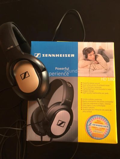 Лот: 9402477. Фото: 1. Наушники Sennheiser HD180. Аксессуары