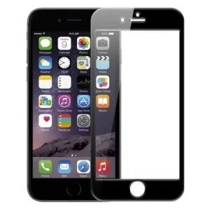 Лот: 9265506. Фото: 1. Защитное стекло 3D iPhone 6 чёрное. Защитные стёкла, защитные плёнки
