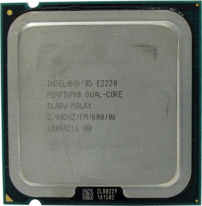Лот: 6484822. Фото: 1. Intel Pentium dual-core E2220... Процессоры