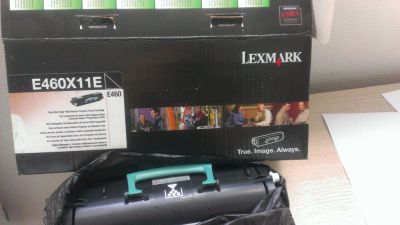 Лот: 5295948. Фото: 1. Картридж Lexmark e460x11e для... Картриджи, расходные материалы