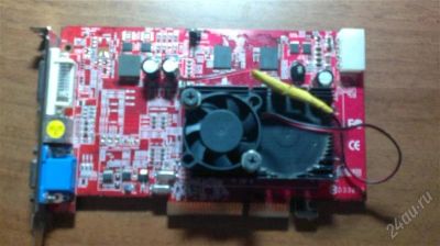 Лот: 1022548. Фото: 1. Видеокарта Radeon x1650 512mb... Видеокарты
