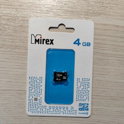 Лот: 23562562. Фото: 1. Карта памяти microsd 4 гб. Карты памяти