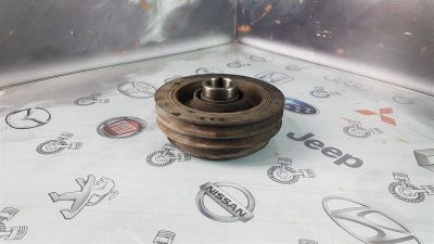 Лот: 23584999. Фото: 1. Шкив коленвала Toyota Regius 1KZ-TE... Двигатель и элементы двигателя