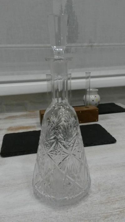 Лот: 12662943. Фото: 1. Графин хрусталь. Кувшины, графины