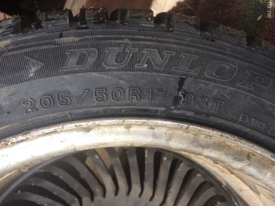 Лот: 17912124. Фото: 1. Комплект шин "Dunlop WinterIce02... Шины