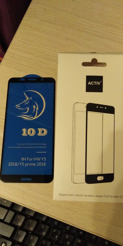 Лот: 14469623. Фото: 1. Стекло защитное для Huawei Y5... Защитные стёкла, защитные плёнки
