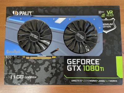 Лот: 20911627. Фото: 1. Palit Geforce GTX 1080 Ti Gamerock... Видеокарты