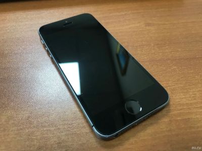Лот: 13114621. Фото: 1. Apple iPhone 5S 16Gb Space gray... Смартфоны