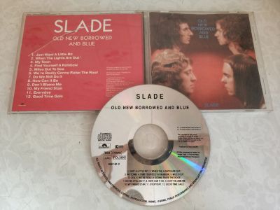 Лот: 25090402. Фото: 1. Slade - Old new borrowed and blue... Аудиозаписи