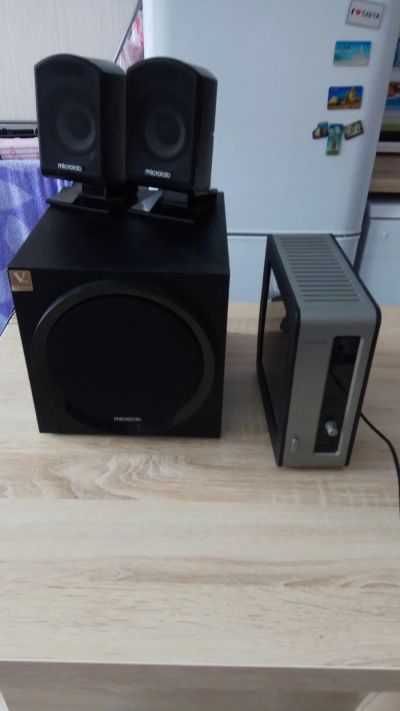 Лот: 15614231. Фото: 1. Продам Колонки 2.1 Microlab FC550. Акустические системы