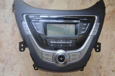 Лот: 3063306. Фото: 1. Штатная магнитола на Hyundai Elantra... Автомагнитолы