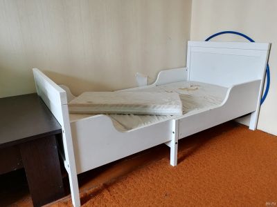 Лот: 17293573. Фото: 1. Кровать детская раздвижная IKEA... Детские кровати и кроватки