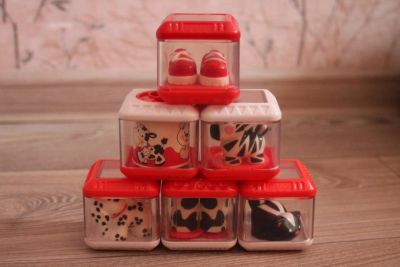 Лот: 4609804. Фото: 1. Сенсорные кубики Fisher-price... Развивающие