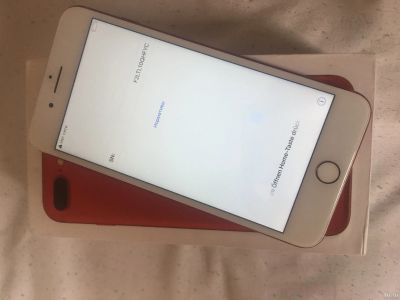 Лот: 13499360. Фото: 1. IPhone 7 plus 128gb red Читай... Смартфоны