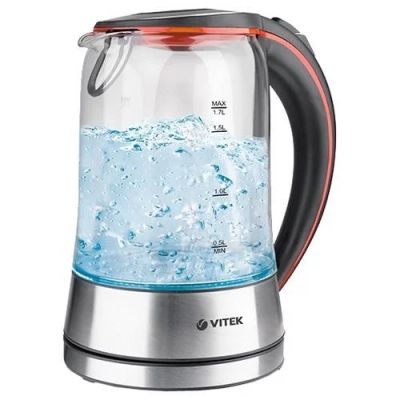 Лот: 14412061. Фото: 1. Электрочайник VITEK VT 7005 TR... Чайники, кофемашины, кулеры