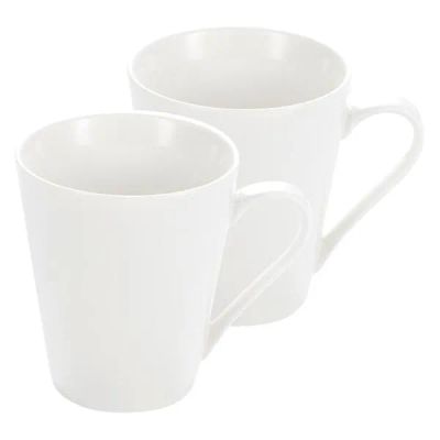 Лот: 24657826. Фото: 1. Набор кружек Gipfel Blanche, фарфор... Кружки, стаканы, бокалы