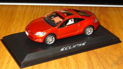 Лот: 5846542. Фото: 1. Mitsubishi Eclipse, Norev, 1:43... Автомоделизм