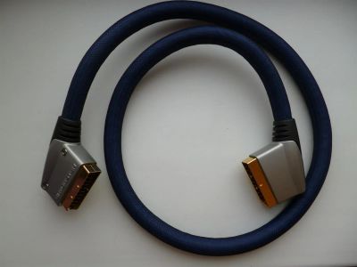 Лот: 3772628. Фото: 1. cкарт Monster Cable Scart to Scart... Шнуры, кабели, разъёмы
