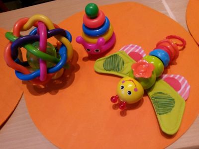 Лот: 6446354. Фото: 1. набор игрушек для малышей. Для младенцев