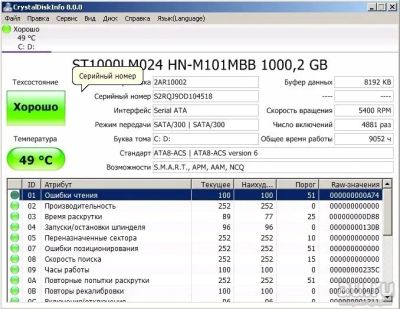 Лот: 12734959. Фото: 1. Hdd 2.5 1tb. Жёсткие диски (HDD)