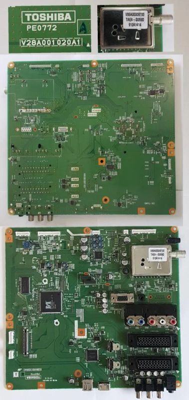 Лот: 9615121. Фото: 1. Main PE0772, V28A001020A1, Toshiba... Печатные платы
