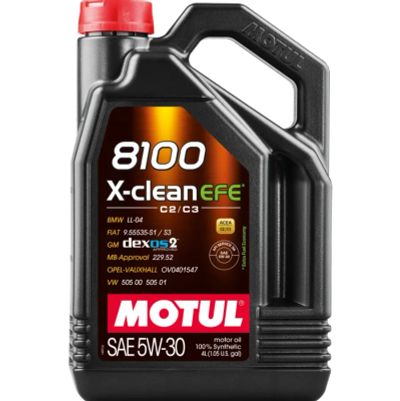 Лот: 20721706. Фото: 1. MOTUL 8100 X-Clean EFE 5w30 100... Масла, жидкости