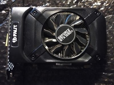 Лот: 14576571. Фото: 1. Palit GTX 1050 Ti StormX 4 ГБ. Видеокарты