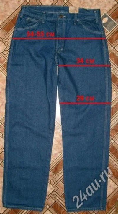 Лот: 287690. Фото: 1. Джинсы Dickies Carpenter (США... Брюки, джинсы, шорты