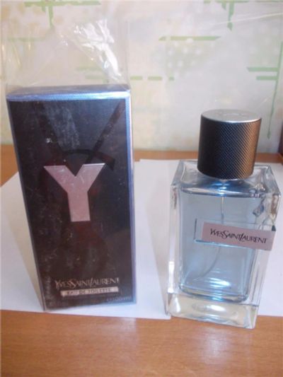 Лот: 11156833. Фото: 1. Y Eau De Toilette от Yves Saint... Мужская парфюмерия