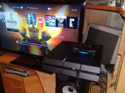 Лот: 11834234. Фото: 1. Sony ps4+игры. Игровые приставки, консоли