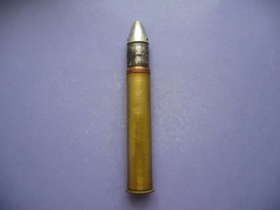 Лот: 10182086. Фото: 1. Снаряд от авиац. пушки ШВАК, клеймо... Оружие