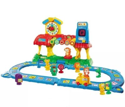 Лот: 9508557. Фото: 1. Железная дорога Vtech - обучает... Конструкторы