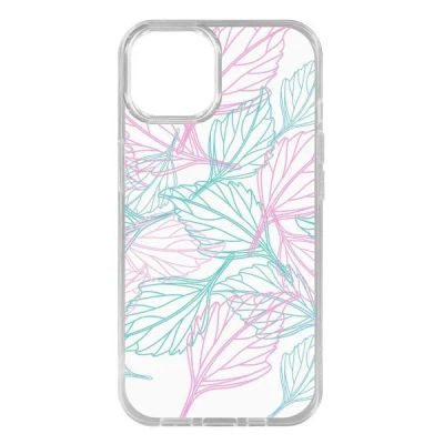 Лот: 25051372. Фото: 1. Чехол Krutoff Clear Case "Листья... Чехлы, бамперы