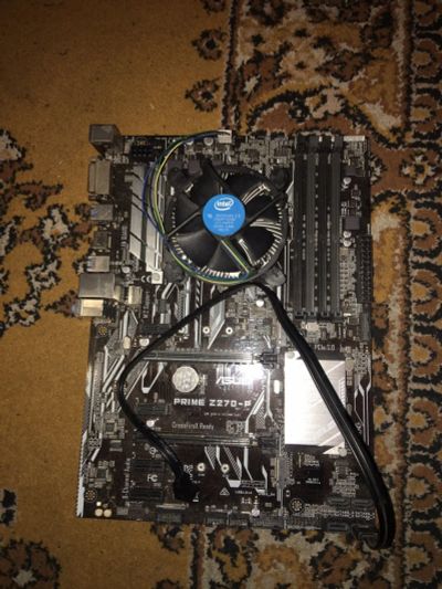 Лот: 14316916. Фото: 1. Материнская плата Asus prime Z270P-D3... Материнские платы