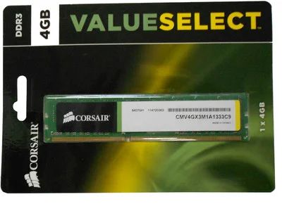 Лот: 5091190. Фото: 1. DDR3 Corsair 1333 4Gb. Оперативная память