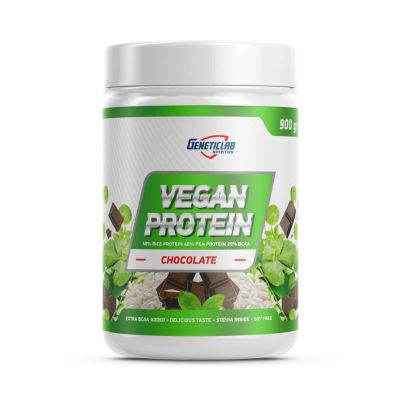 Лот: 10183479. Фото: 1. Genetic Lab VEGAN PROTEiN 900гр... Спортивное питание, витамины