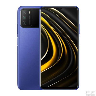 Лот: 17049355. Фото: 1. Смартфон Xiaomi Poco M3 4/128Gb... Смартфоны